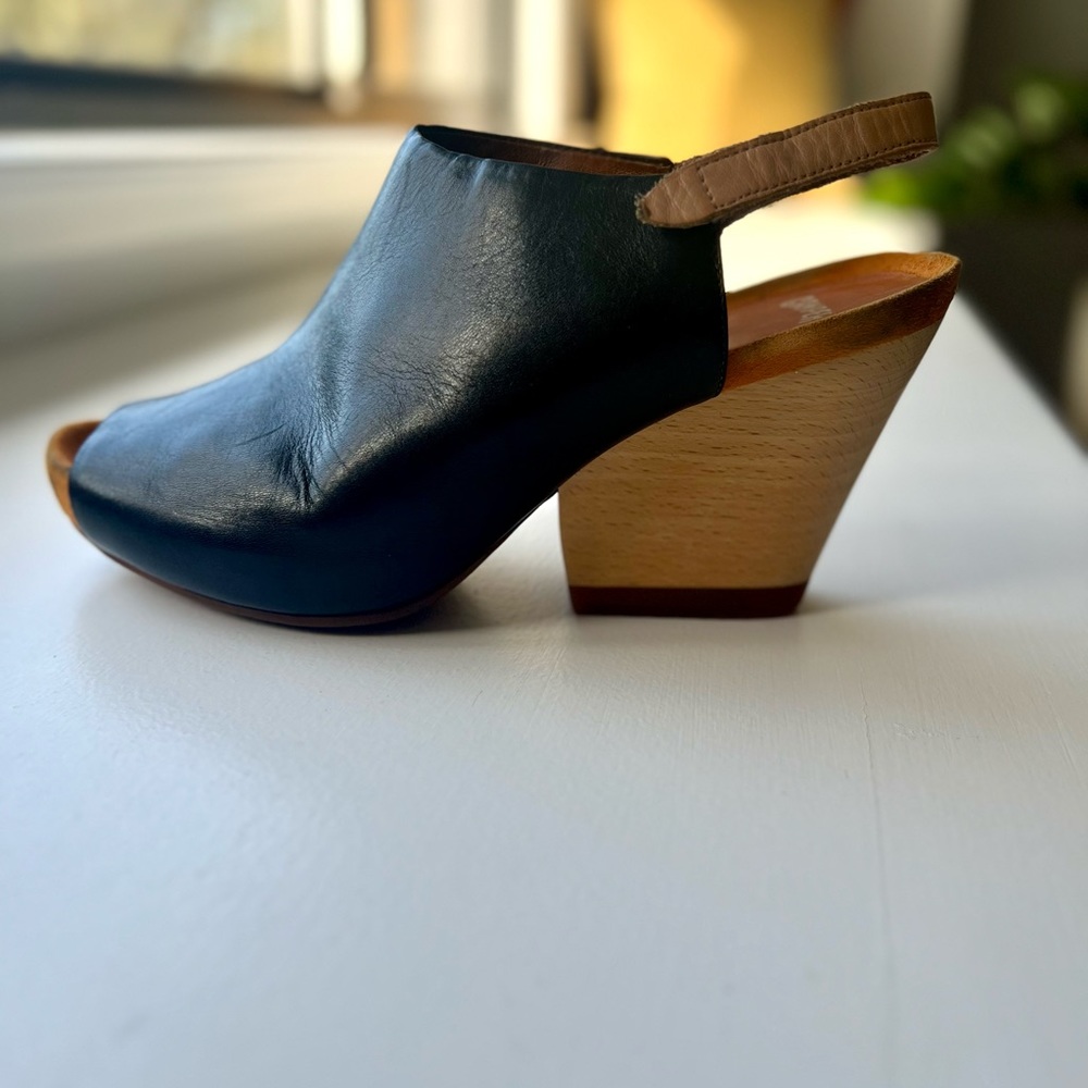 Camper sling-back clogs, size 39, heel: 3 1/2”